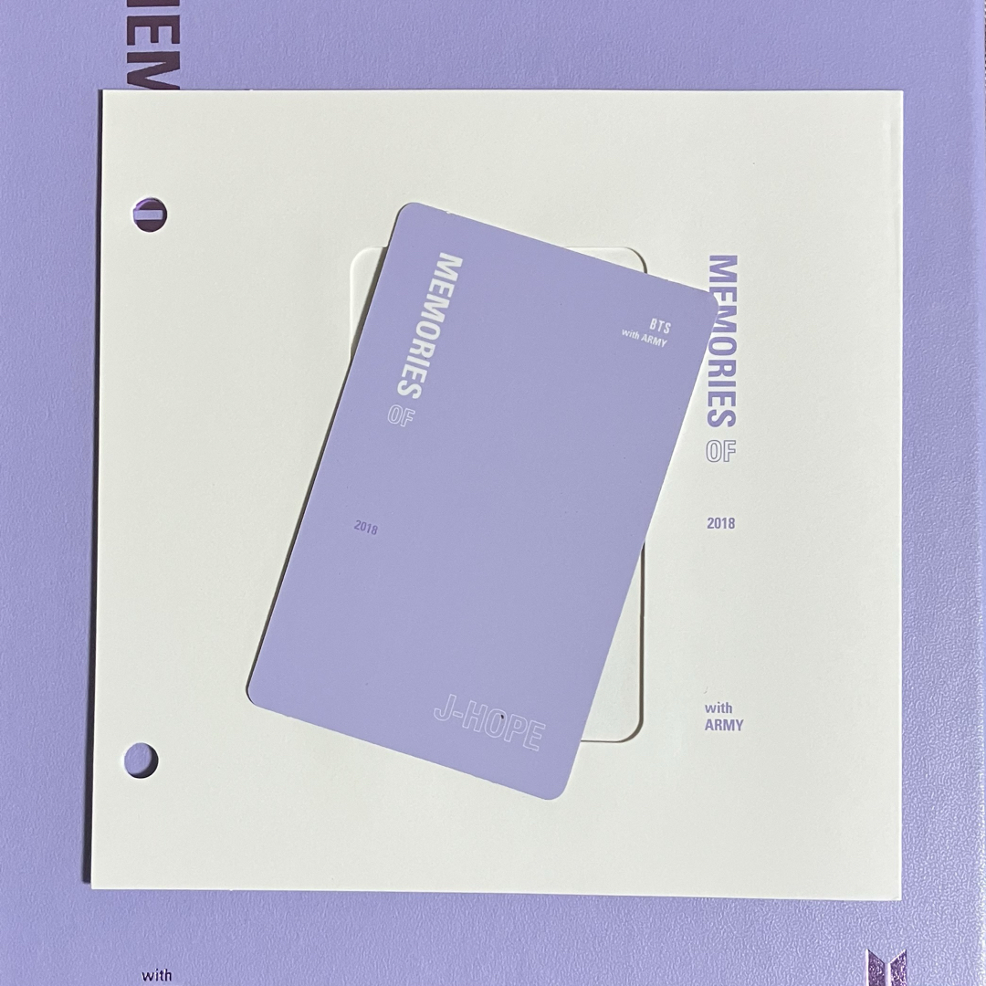 防弾少年団(BTS) - BTS memories 2018 Blu-ray ランダムトレカ J 防弾少年団(BTS) - BTS memories 2018 Blu-ray ランダムトレカ J