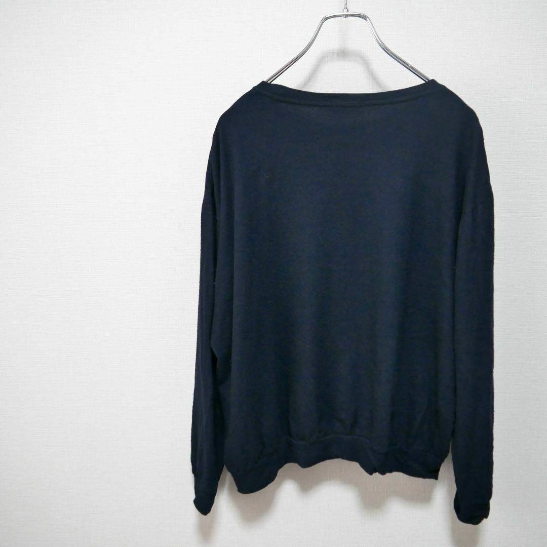 COMOLI - 美品 COMOLI 23AW ウール天竺 長袖クルー NAVYの通販 COMOLI - 美品 COMOLI 23AW ウール天竺 長袖クルー NAVYの通販