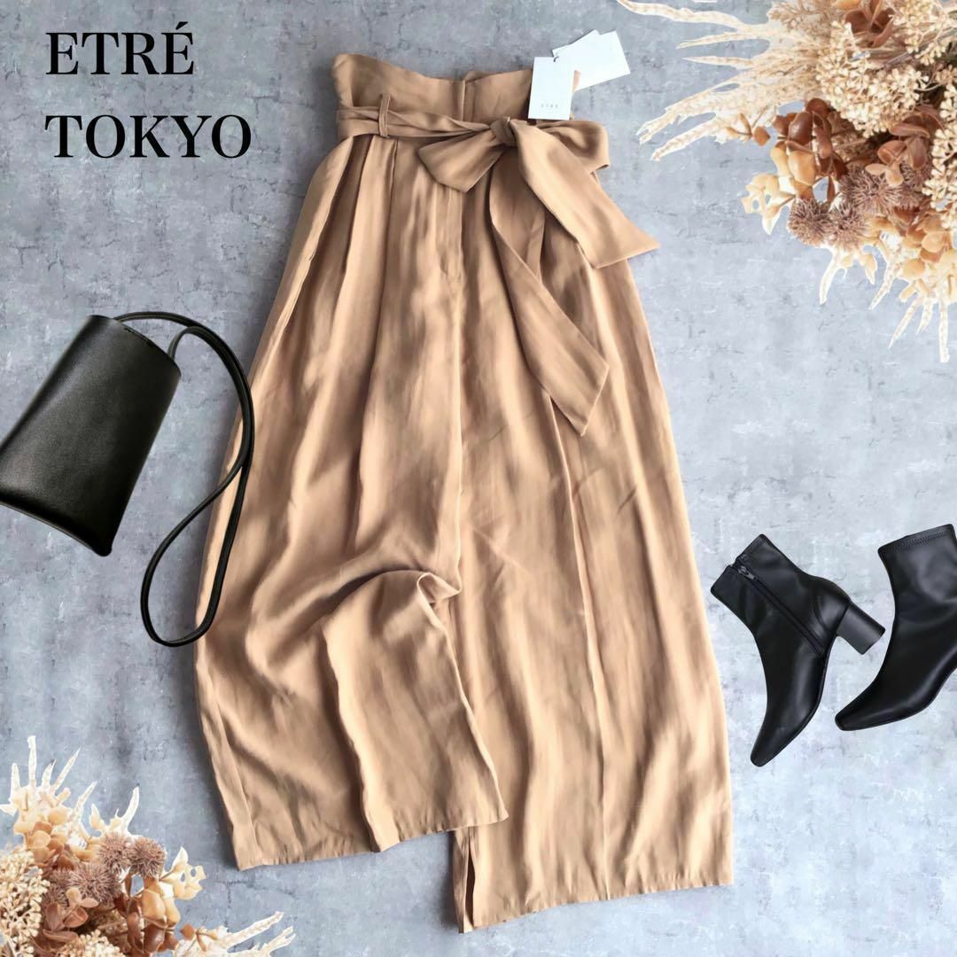 ETRE TOKYO - @【S】新品未使用 ETRE TOKYO ハイウエストリボン ETRE TOKYO - @【S】新品未使用 ETRE TOKYO ハイウエストリボン
