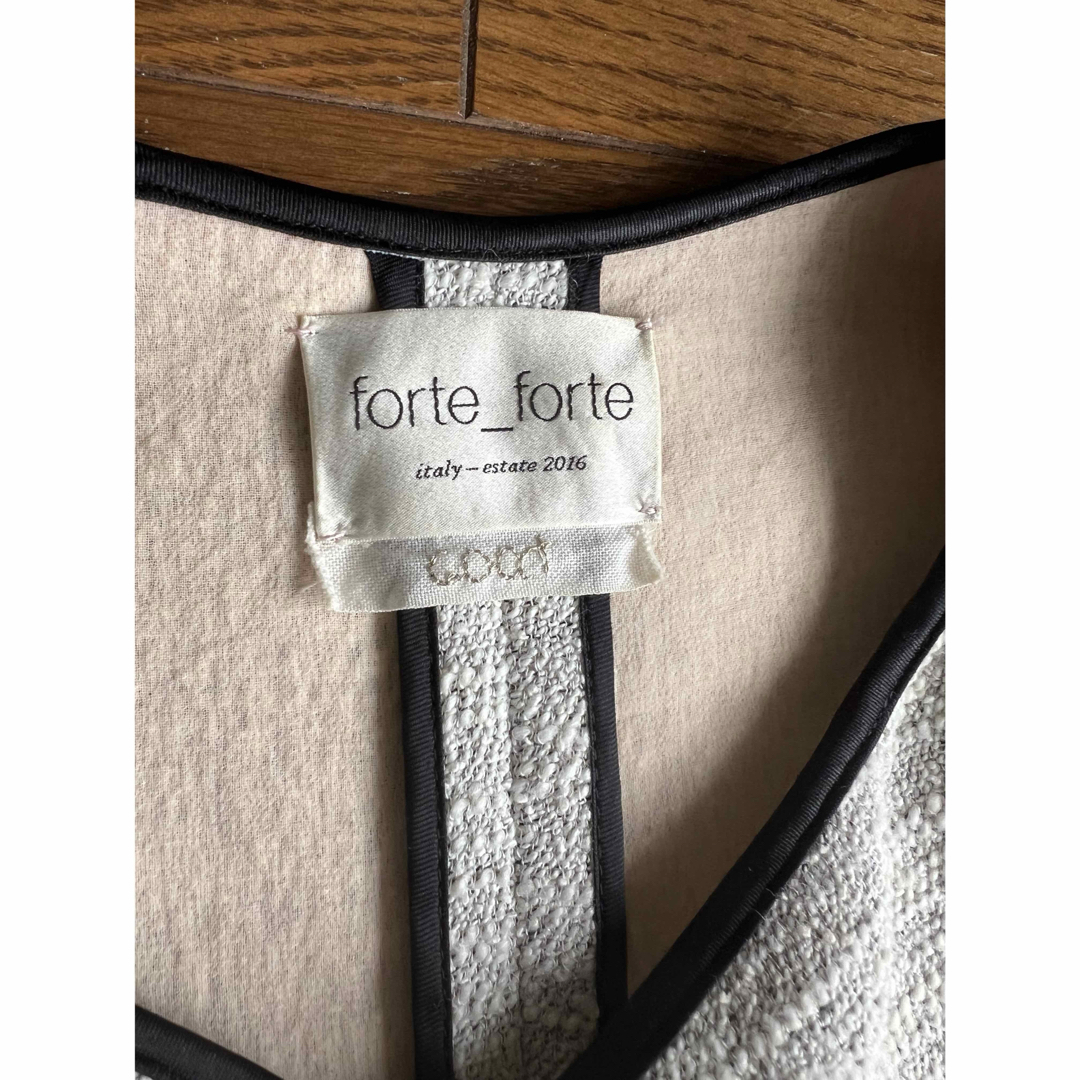 forte_forte - forte _forte フォルテフォルテ ノーカラーコート forte_forte - forte _forte フォルテフォルテ ノーカラーコート