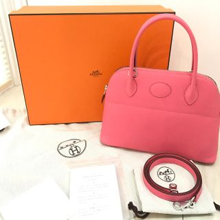 エルメス(Hermes)の入手困難 HERMES エルメス ボリード27 ローズアザレ②(トートバッグ)