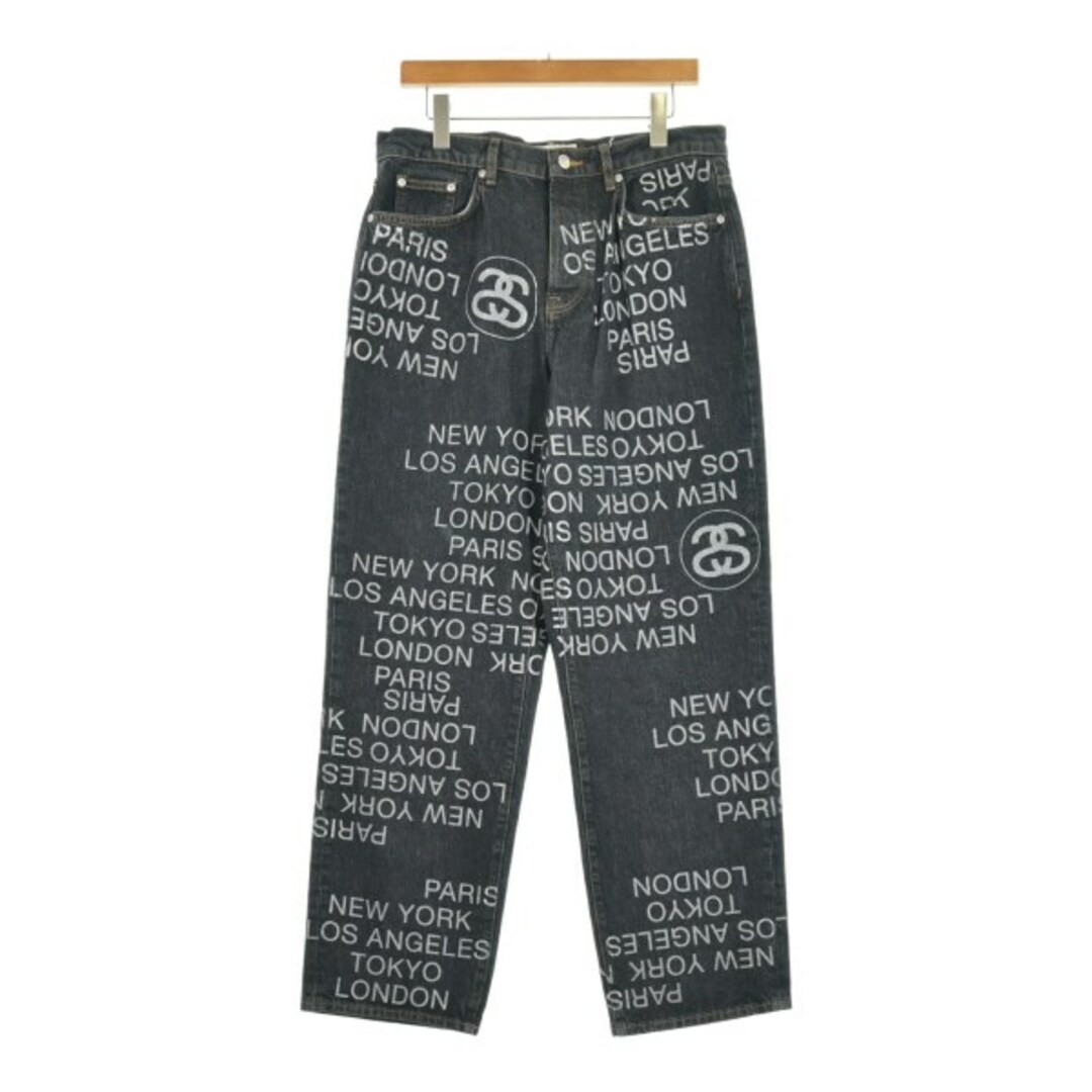 STUSSY - STUSSY ステューシー デニムパンツ 30(M位) 黒系 STUSSY - STUSSY ステューシー デニムパンツ 30(M位) 黒系
