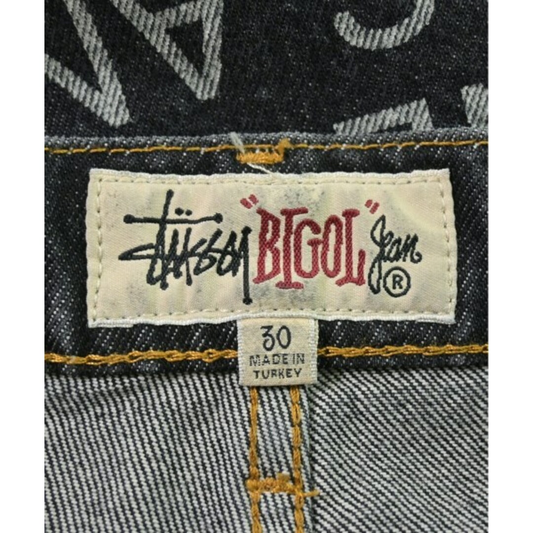 STUSSY - STUSSY ステューシー デニムパンツ 30(M位) 黒系 STUSSY - STUSSY ステューシー デニムパンツ 30(M位) 黒系