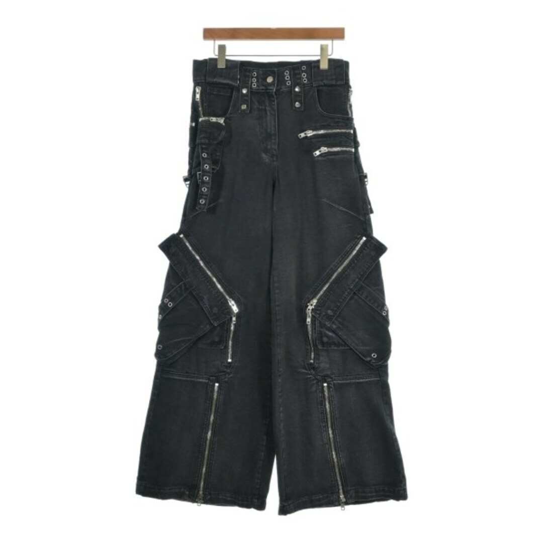 NO FAITH STUDIOS デニムパンツ S 黒 【古着】【中古】の通販 by NO FAITH STUDIOS デニムパンツ S 黒 【古着】【中古】の通販 by