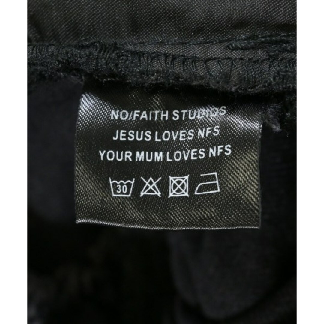 NO FAITH STUDIOS デニムパンツ S 黒 【古着】【中古】の通販 by NO FAITH STUDIOS デニムパンツ S 黒 【古着】【中古】の通販 by