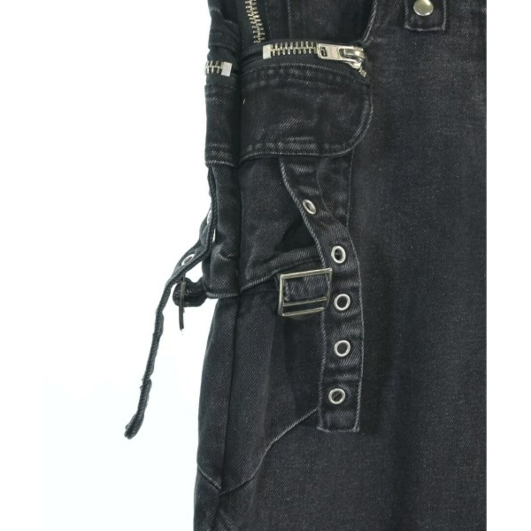 NO FAITH STUDIOS デニムパンツ S 黒 【古着】【中古】の通販 by NO FAITH STUDIOS デニムパンツ S 黒 【古着】【中古】の通販 by