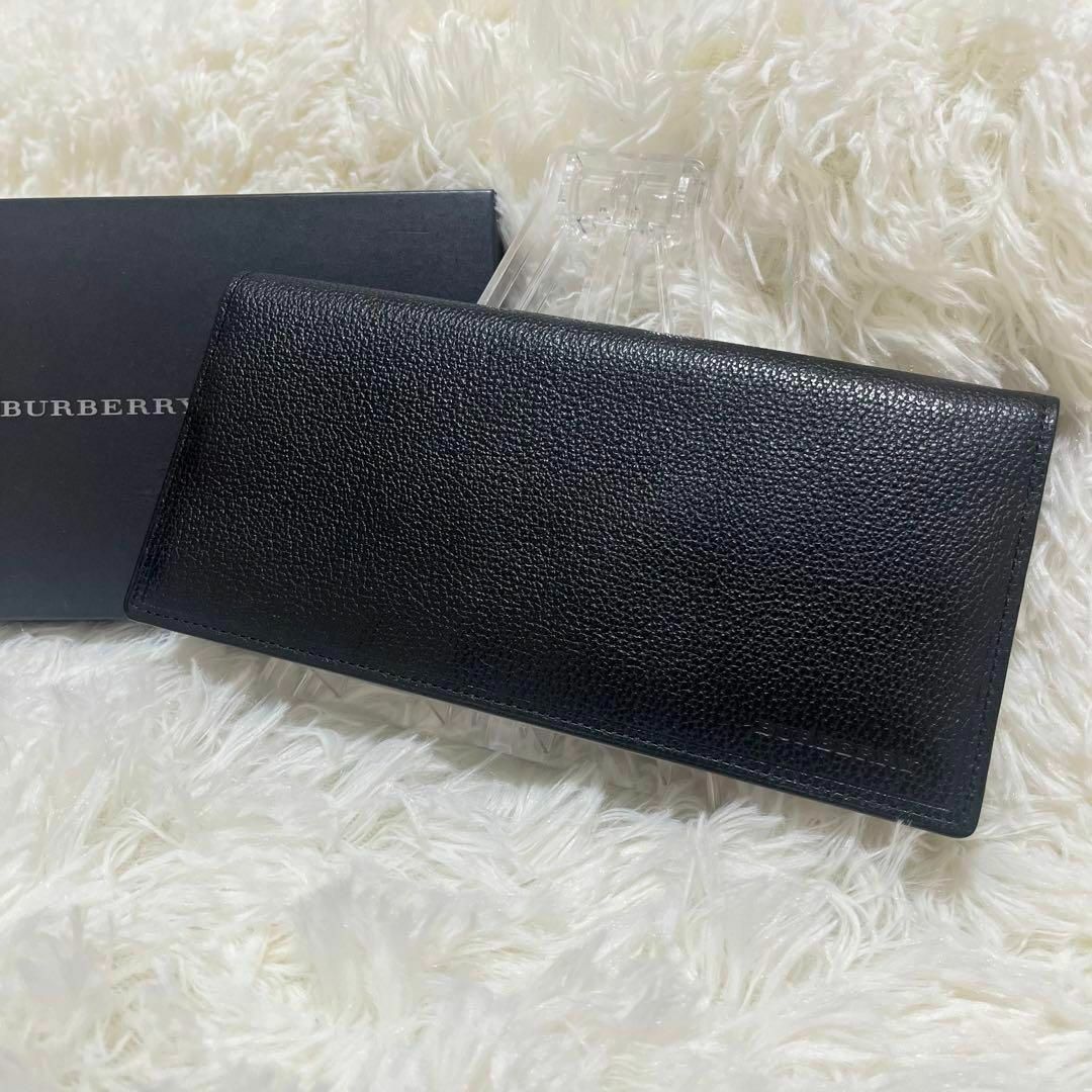 BURBERRY - 新品未使用 Burberry バーバリー レザー 長財布 ノバ BURBERRY - 新品未使用 Burberry バーバリー レザー 長財布 ノバ