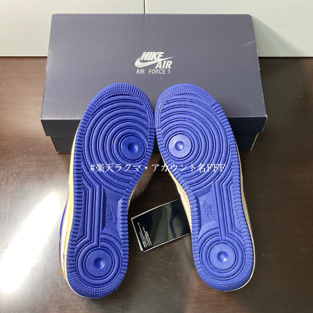NIKE - 【新品26.5cm】NIKE エアフォース1セイル/バニラ NIKE - 【新品26.5cm】NIKE エアフォース1セイル/バニラ
