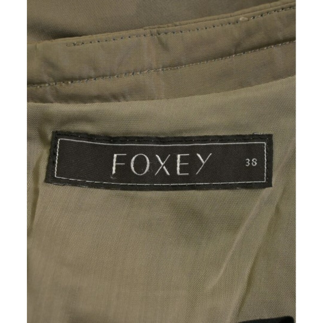 FOXEY - FOXEY フォクシー ひざ丈スカート 38(S位) ベージュ FOXEY - FOXEY フォクシー ひざ丈スカート 38(S位) ベージュ