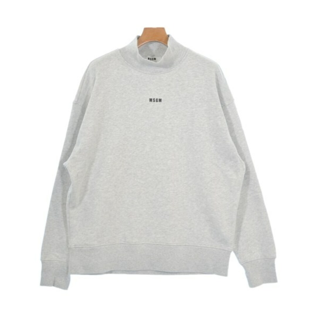 MSGM - MSGM エムエスジーエム スウェット XL グレー 【古着 MSGM - MSGM エムエスジーエム スウェット XL グレー 【古着