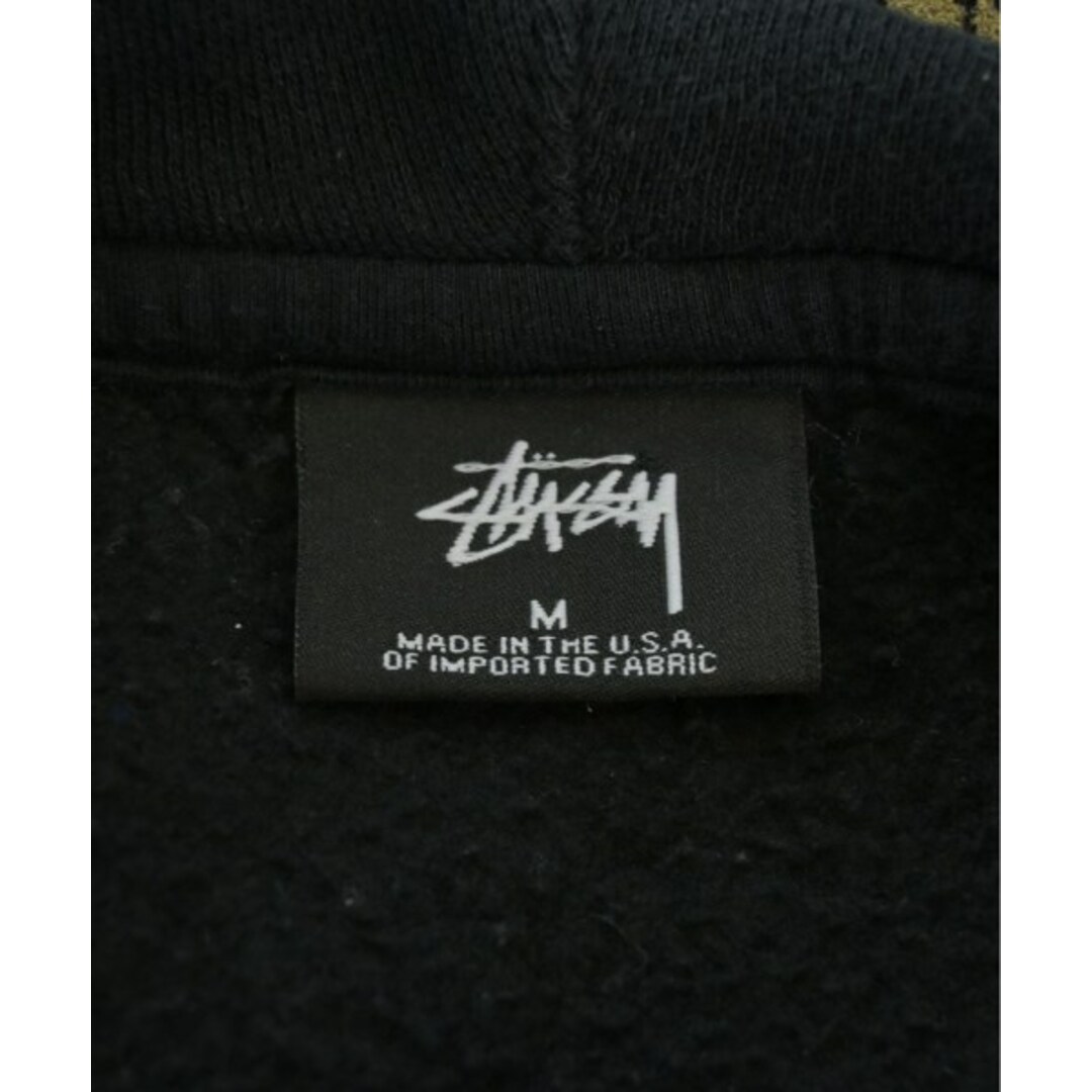 STUSSY - STUSSY ステューシー パーカー M 黒 【古着】【中古 STUSSY - STUSSY ステューシー パーカー M 黒 【古着】【中古