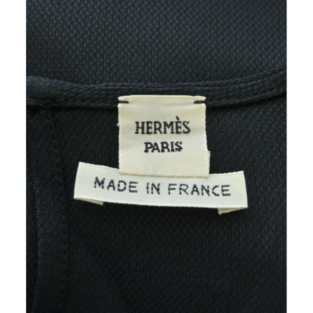 HERMES - HERMES エルメス ワンピース 34(XS位) 黒 【古着 HERMES - HERMES エルメス ワンピース 34(XS位) 黒 【古着