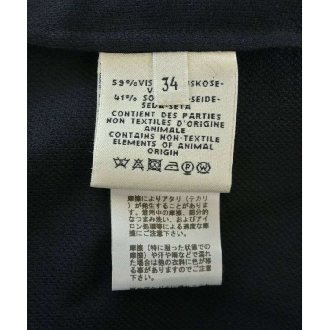 HERMES - HERMES エルメス ワンピース 34(XS位) 黒 【古着 HERMES - HERMES エルメス ワンピース 34(XS位) 黒 【古着