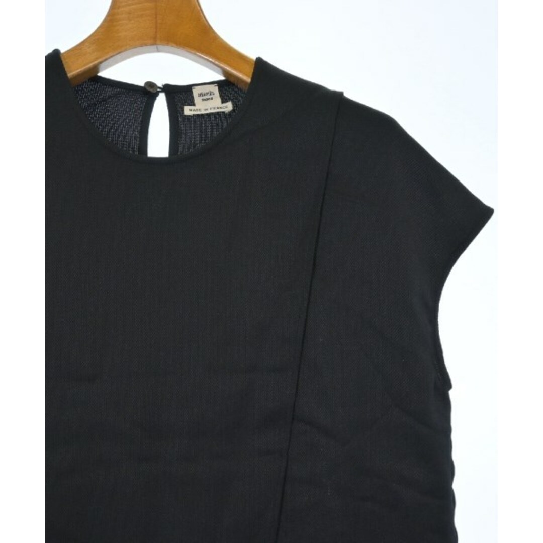 HERMES - HERMES エルメス ワンピース 34(XS位) 黒 【古着 HERMES - HERMES エルメス ワンピース 34(XS位) 黒 【古着