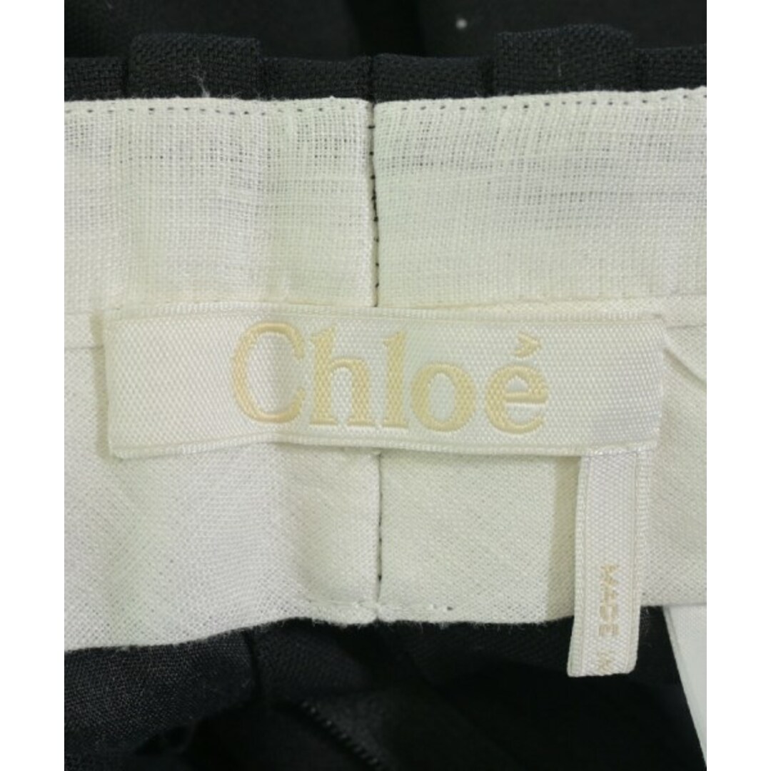 Chloe - Chloe クロエ スラックス 34(XS位) 黒 【古着】【中古 Chloe - Chloe クロエ スラックス 34(XS位) 黒 【古着】【中古