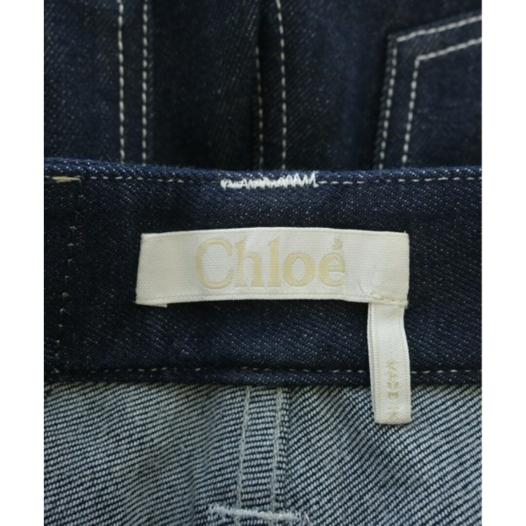 Chloe - Chloe クロエ デニムパンツ 34(XS位) インディゴ(デニム Chloe - Chloe クロエ デニムパンツ 34(XS位) インディゴ(デニム