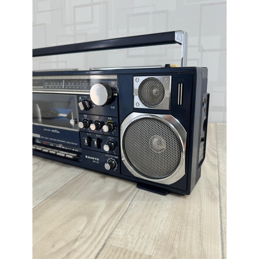 SANYO - 【希少・元箱付】SANYO ラジカセ MR-V8|昭和レトロ SANYO - 【希少・元箱付】SANYO ラジカセ MR-V8|昭和レトロ