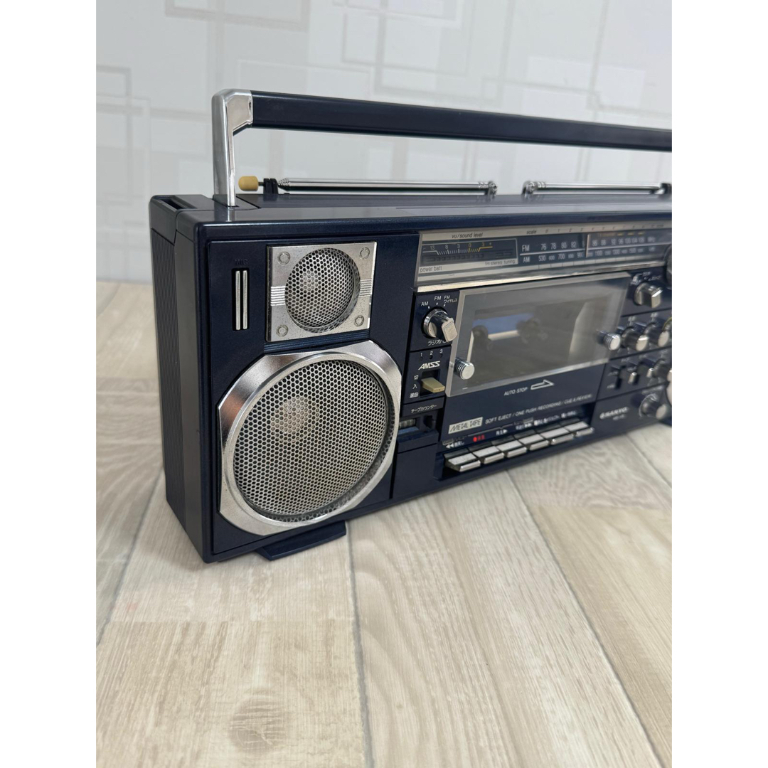 SANYO - 【希少・元箱付】SANYO ラジカセ MR-V8|昭和レトロ SANYO - 【希少・元箱付】SANYO ラジカセ MR-V8|昭和レトロ
