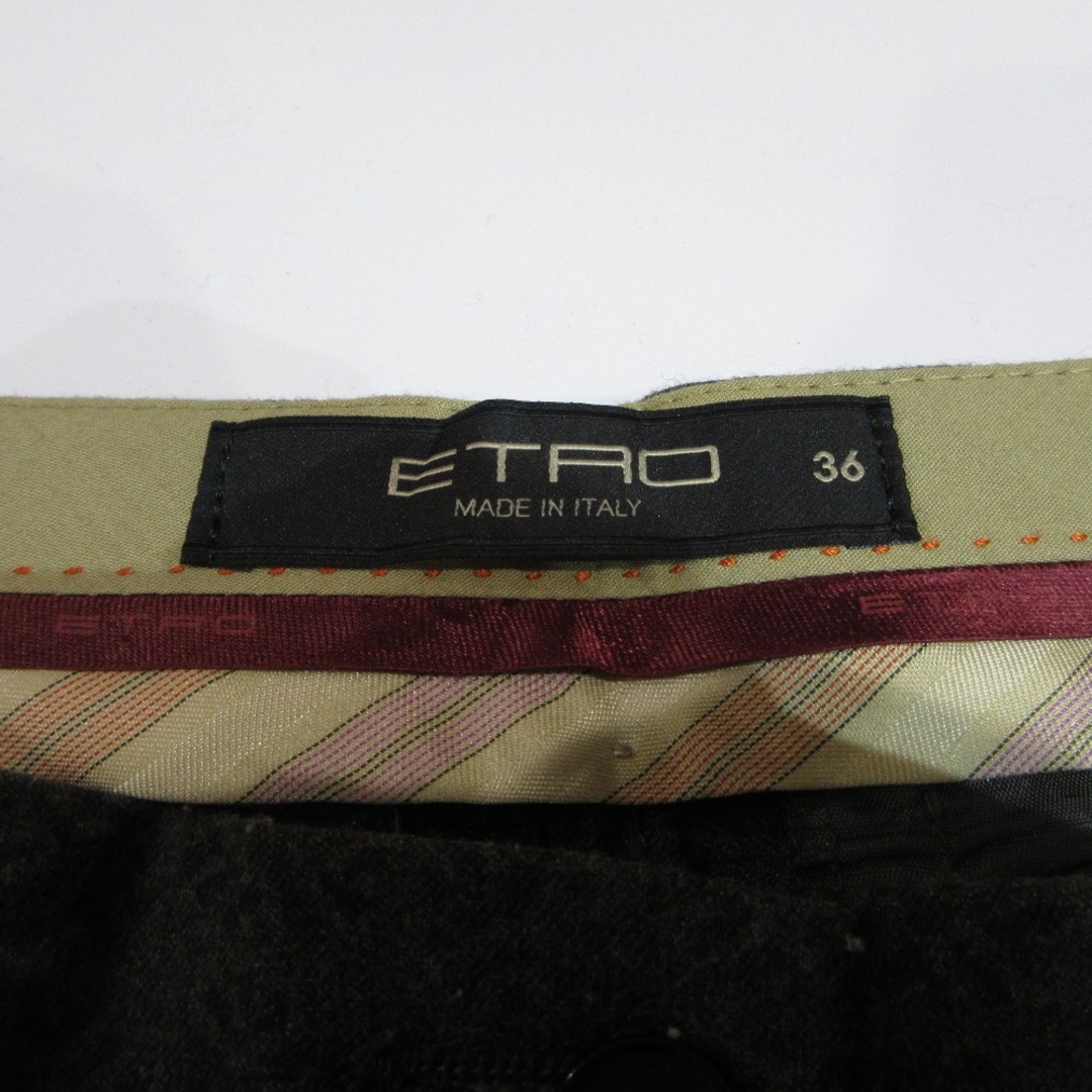 ETRO - 美品 ETRO エトロ 総柄 ストレッチ スラックスパンツ ETRO - 美品 ETRO エトロ 総柄 ストレッチ スラックスパンツ