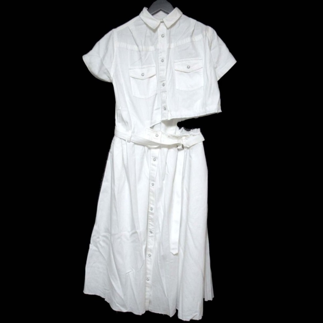 sacai - 良品 20SS Sacai サカイ Denim Shirt Dress マキシ丈 sacai - 良品 20SS Sacai サカイ Denim Shirt Dress マキシ丈