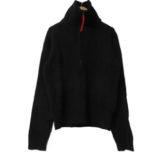 PRADA - プラダ 22AW ジャガードロゴコットンタートルネック PRADA - プラダ 22AW ジャガードロゴコットンタートルネック