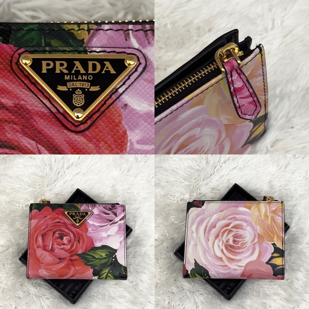 PRADA - 未使用級⭐️RFID内蔵 PRADA プラダ サフィアーノ 財布 PRADA - 未使用級⭐️RFID内蔵 PRADA プラダ サフィアーノ 財布