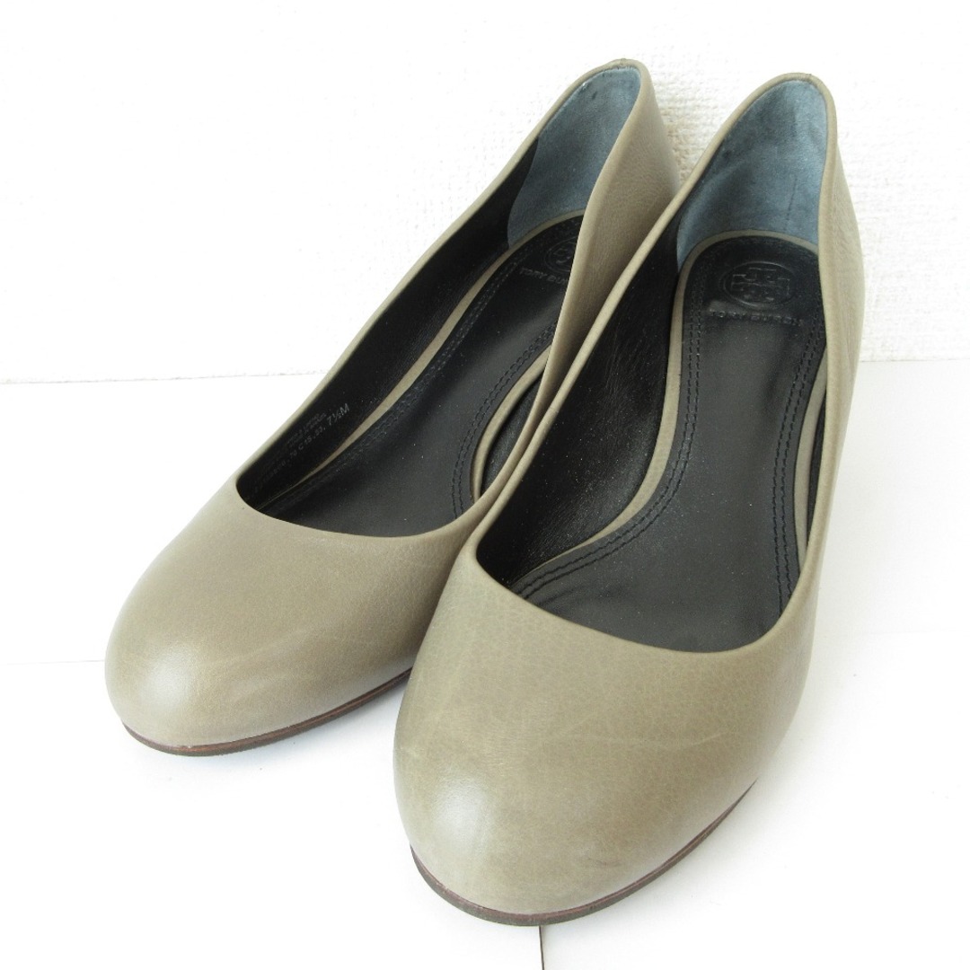 Tory Burch - 美品 TORY BURCH トリーバーチ レザー チャンキー Tory Burch - 美品 TORY BURCH トリーバーチ レザー チャンキー