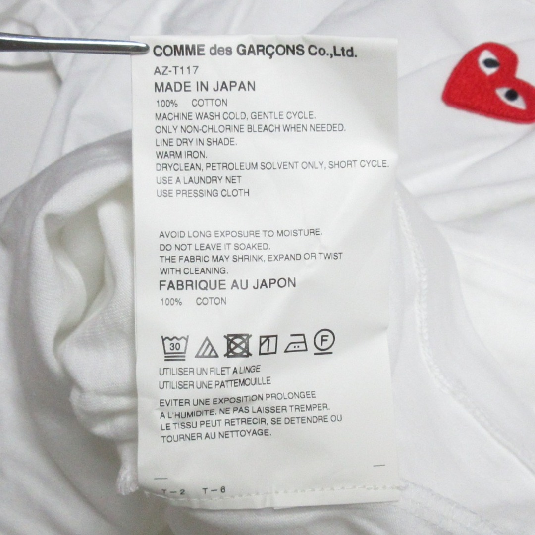 COMME des GARCONS - 美品 23SS PLAY COMME des GARCONS プレイ COMME des GARCONS - 美品 23SS PLAY COMME des GARCONS プレイ