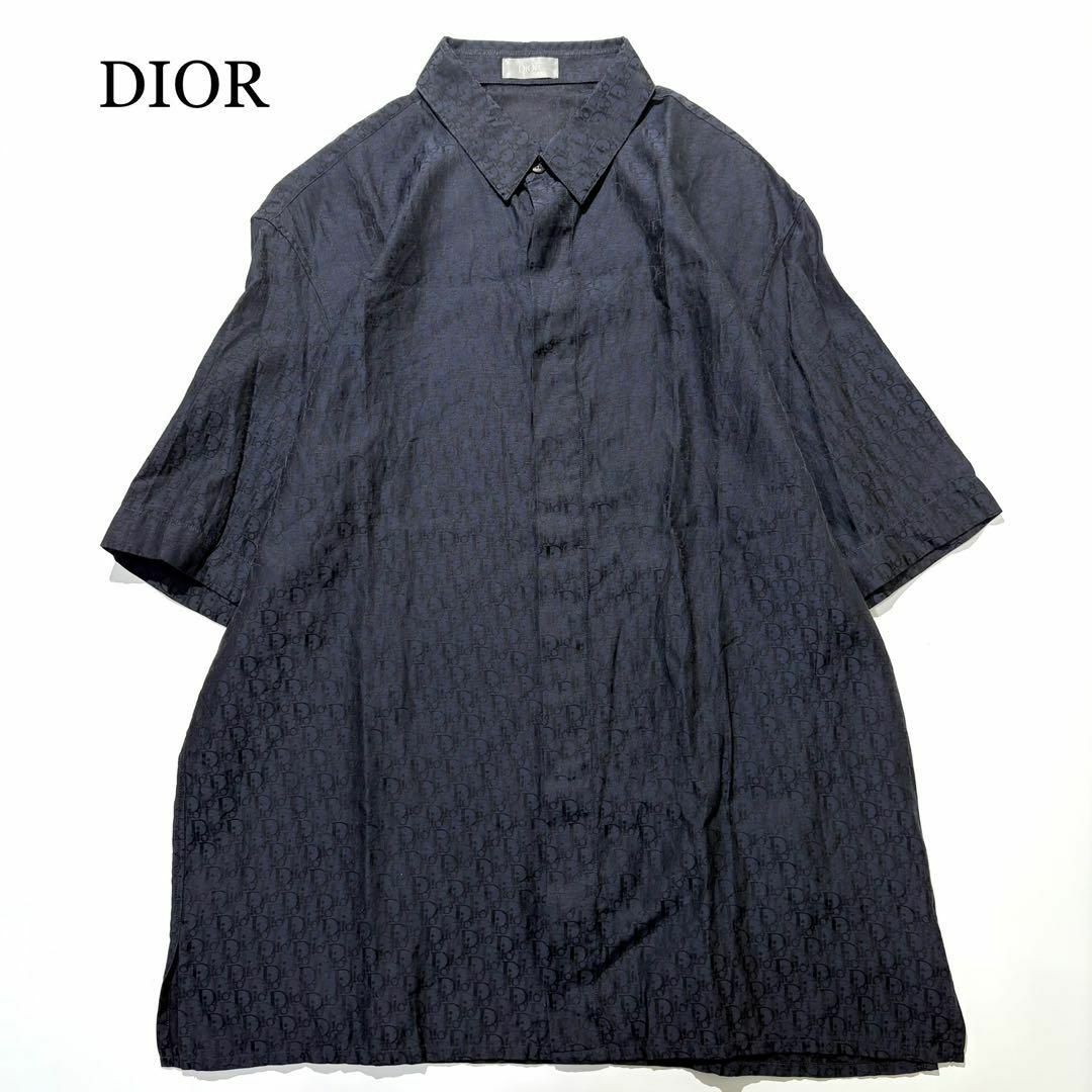 DIOR HOMME - 【極美品】DIOR Homme シャツ 半袖 オブリーク DIOR HOMME - 【極美品】DIOR Homme シャツ 半袖 オブリーク