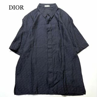 DIOR HOMME - 【極美品】DIOR Homme シャツ 半袖 オブリーク DIOR HOMME - 【極美品】DIOR Homme シャツ 半袖 オブリーク