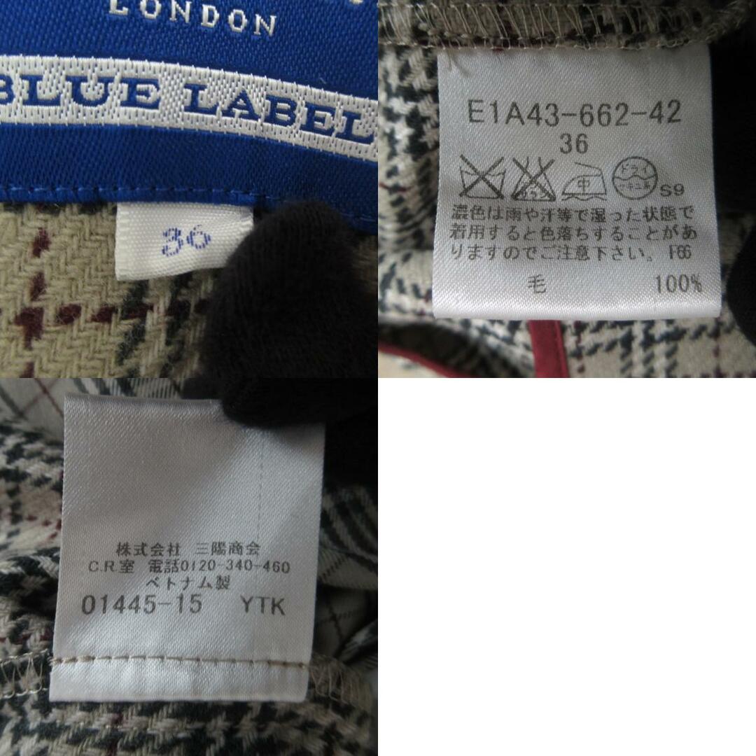 BURBERRY BLUE LABEL - 美品 BURBERRY BLUE LABEL バーバリー BURBERRY BLUE LABEL - 美品 BURBERRY BLUE LABEL バーバリー