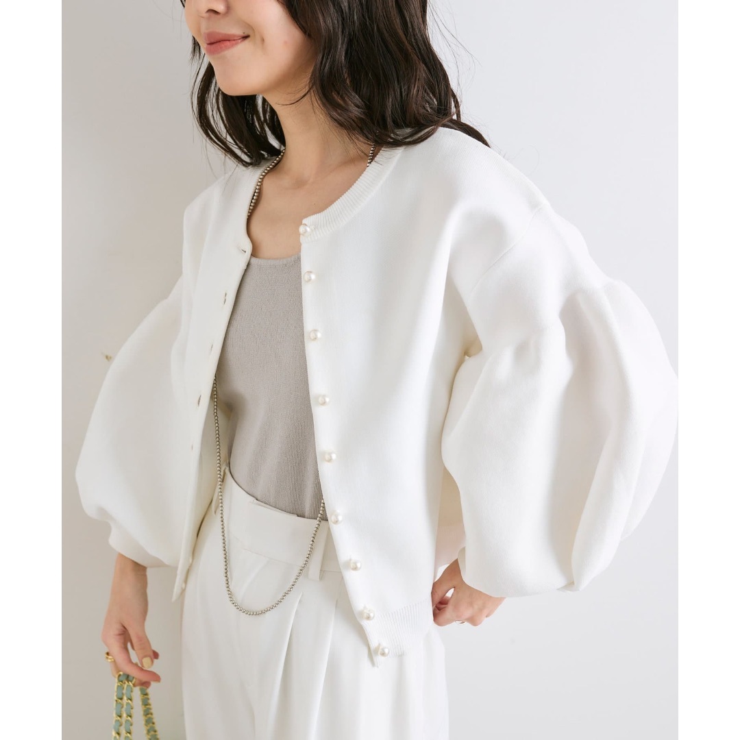 La boutique BonBon - こぐまママさま専用☆La boutique BonBon ぽわん袖カーディガン