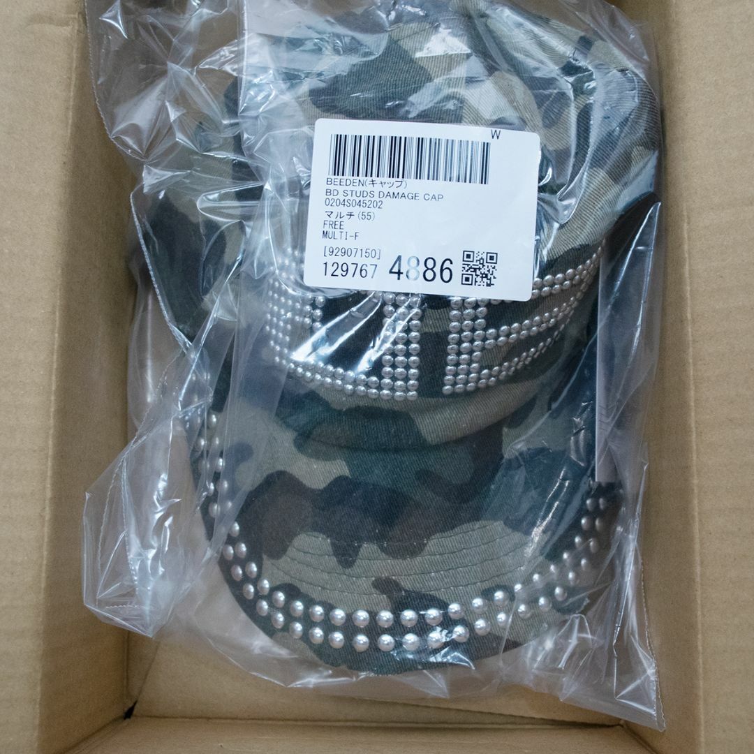BEEDEN BD STUDS DAMAGE CAP 25SS 迷彩 CAMO の通販 by migmig BEEDEN BD STUDS DAMAGE CAP 25SS 迷彩 CAMO の通販 by migmig
