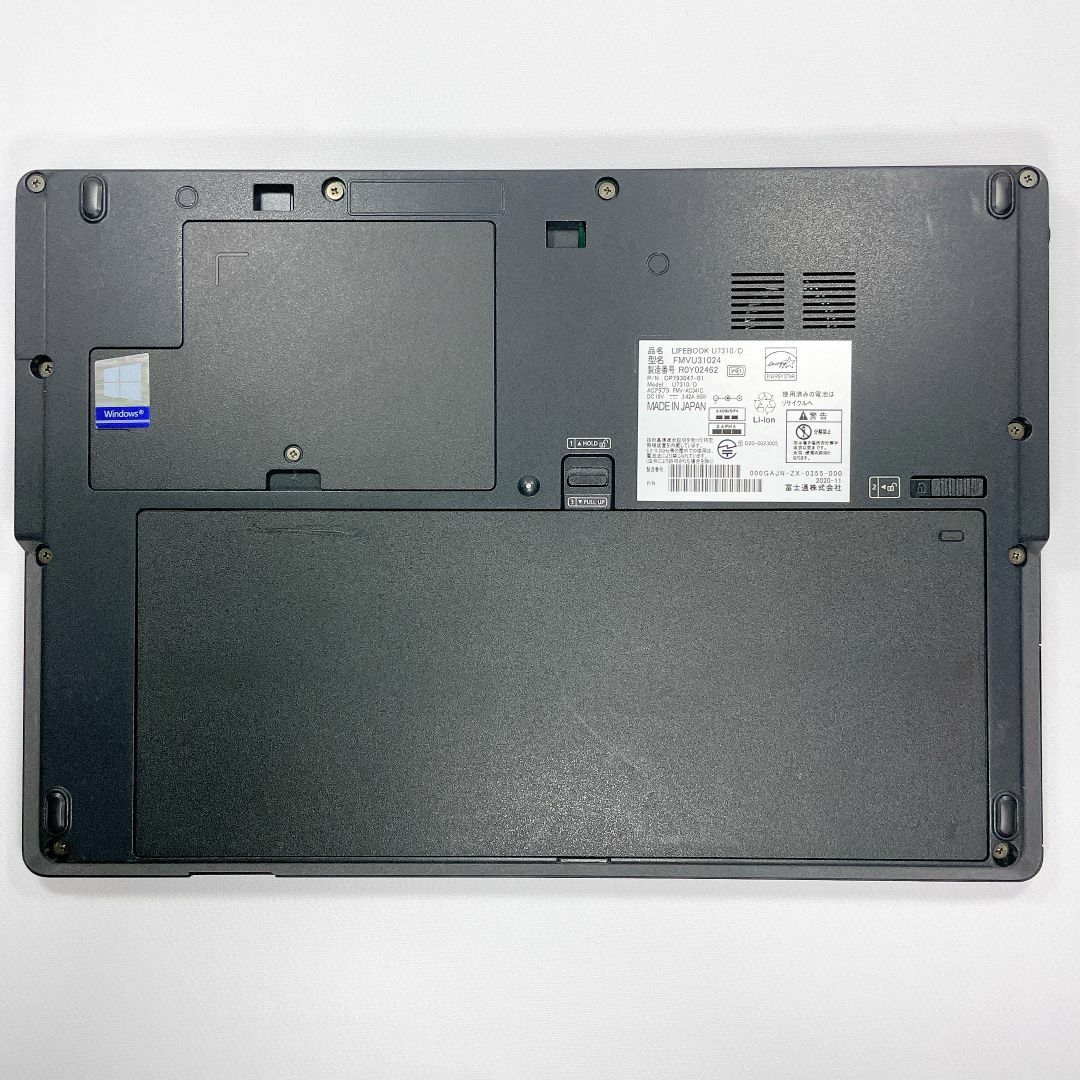 富士通 - 【バッテリー残80%】軽量コンパクト ノートPC 富士通 富士通 - 【バッテリー残80%】軽量コンパクト ノートPC 富士通