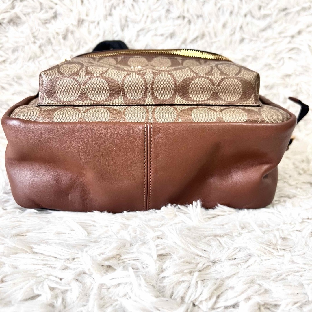 COACH - 【極美品】COACH リュック ブラウン PVC F32200の通販 COACH - 【極美品】COACH リュック ブラウン PVC F32200の通販