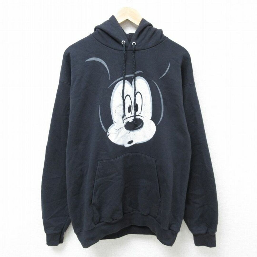 Disney - L☆古着 ヘインズ Hanes 長袖 スウェット パーカー Disney - L☆古着 ヘインズ Hanes 長袖 スウェット パーカー