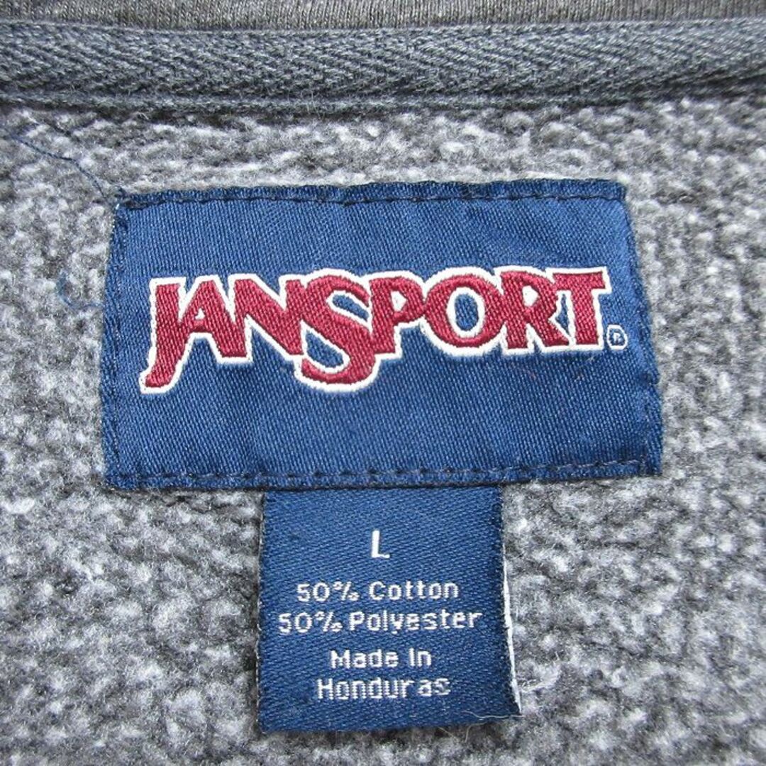 JANSPORT - XL☆古着 ジャンスポーツ 長袖 フルジップ JANSPORT - XL☆古着 ジャンスポーツ 長袖 フルジップ