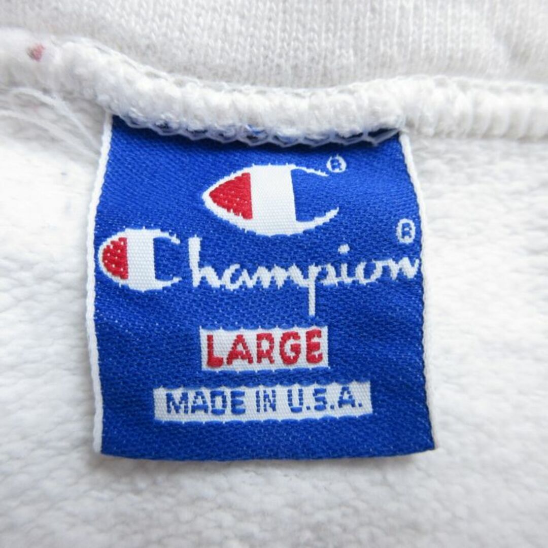 Champion - M☆古着 チャンピオン Champion 長袖 ハーフジップ Champion - M☆古着 チャンピオン Champion 長袖 ハーフジップ