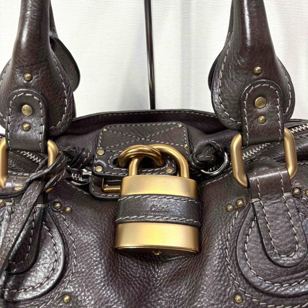 Chloe - 美品 Chloe クロエ パディントン ハンドバッグ 鍵 Chloe - 美品 Chloe クロエ パディントン ハンドバッグ 鍵
