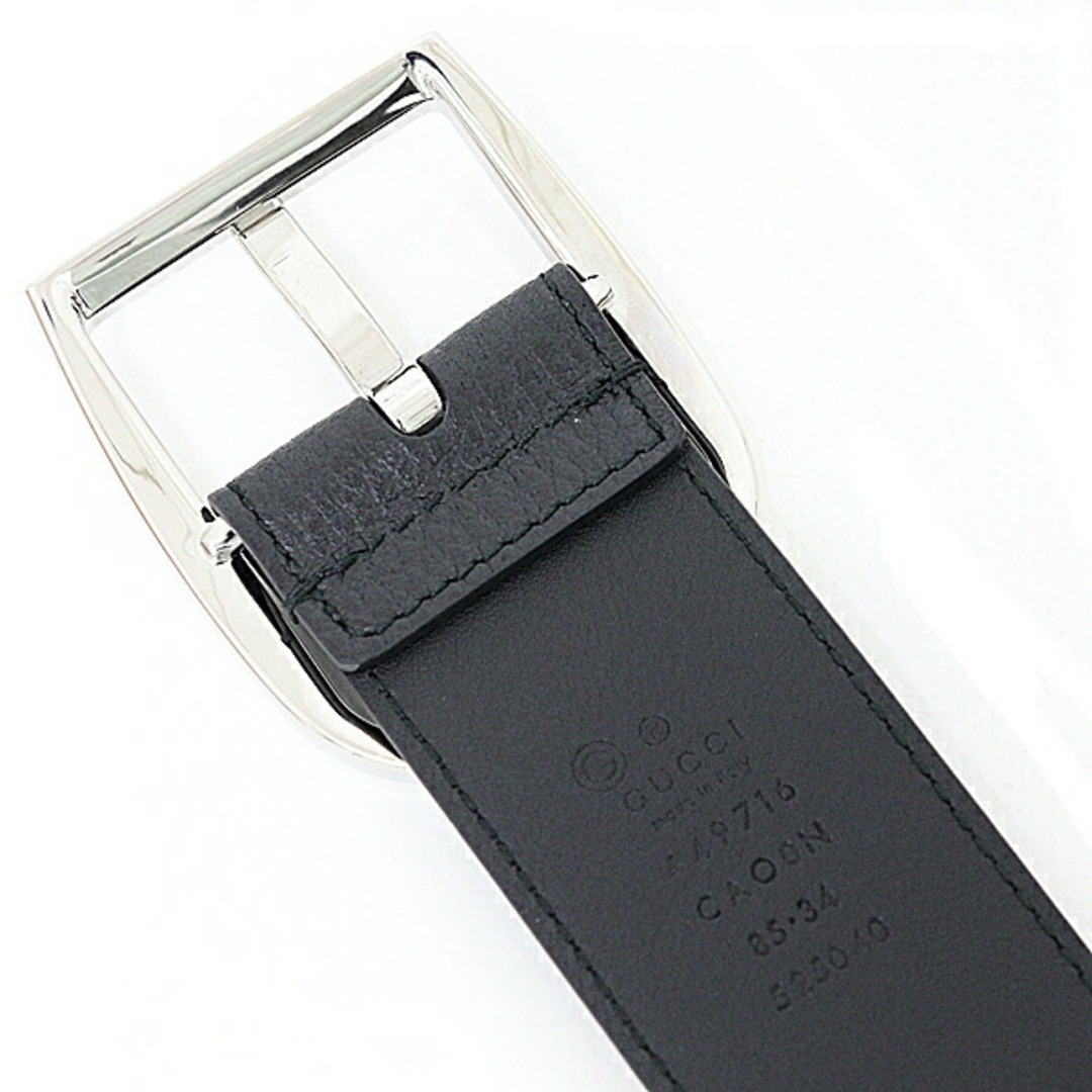 GUCCI - グッチ GUCCI メンズ ベルト 85・34 レザー 449716 GUCCI - グッチ GUCCI メンズ ベルト 85・34 レザー 449716