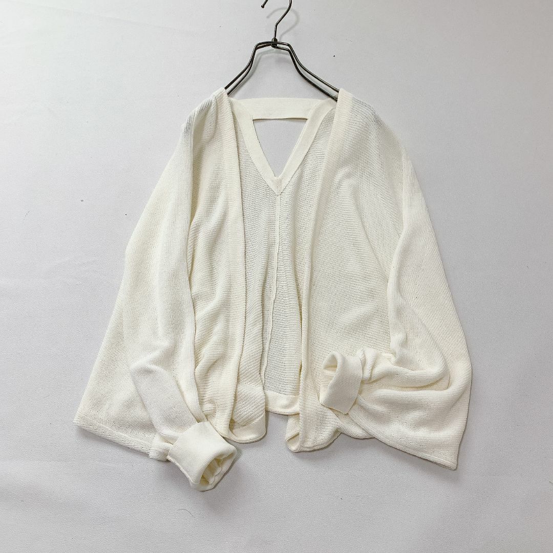 【美品】CADUNE　着れば美脚に！着痩せ効果もバッチリな神カーデ！　可愛い