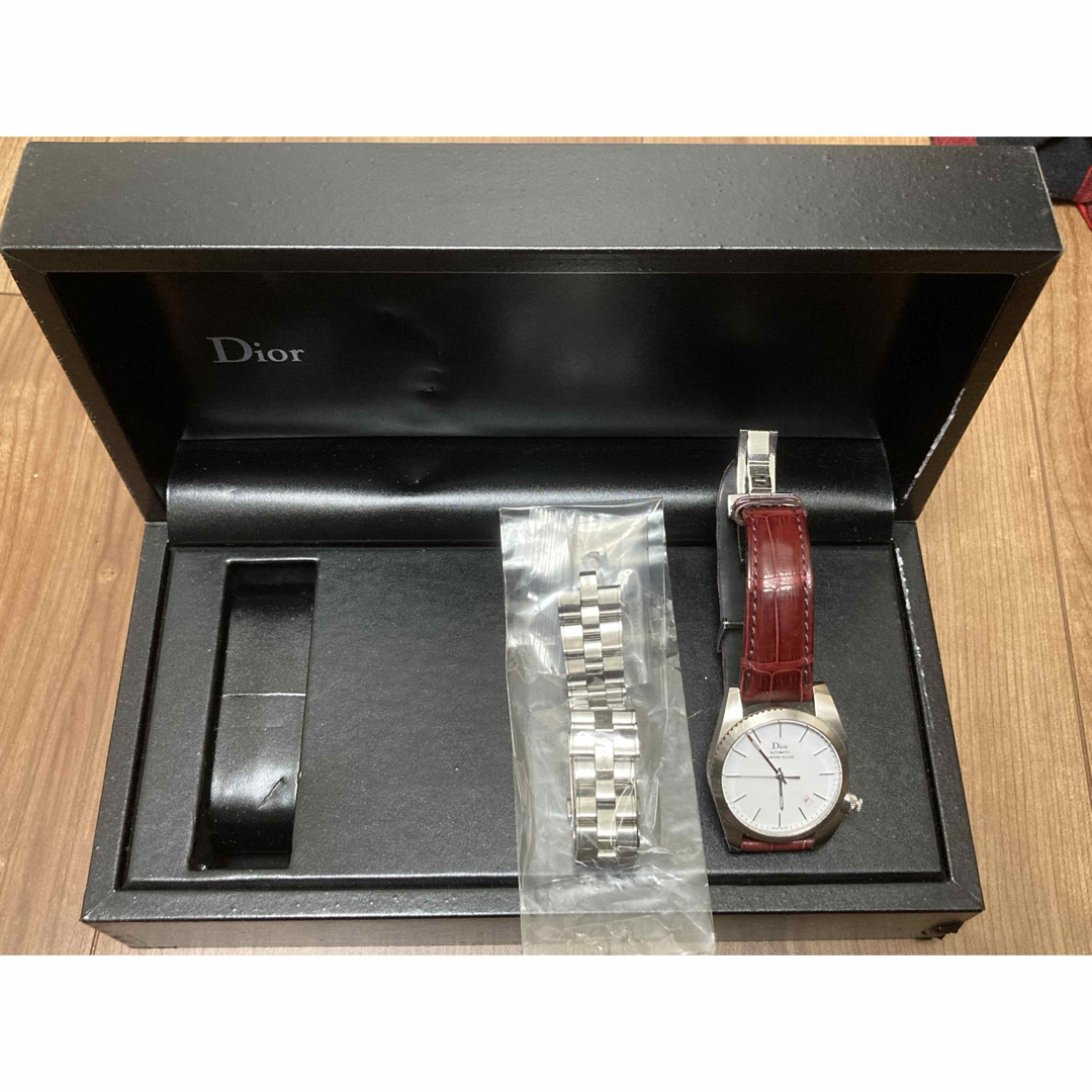 ディオール Dior シフルルージュ デイト 自動巻き メンズ箱 ディオール Dior シフルルージュ デイト 自動巻き メンズ箱