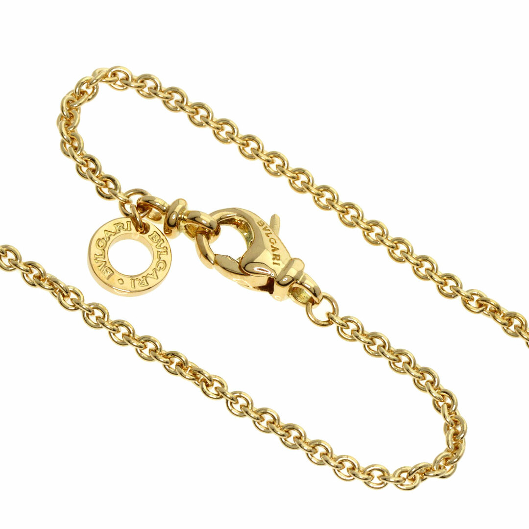 BVLGARI - BVLGARI インゴット ネックレス K18YG レディースの BVLGARI - BVLGARI インゴット ネックレス K18YG レディースの