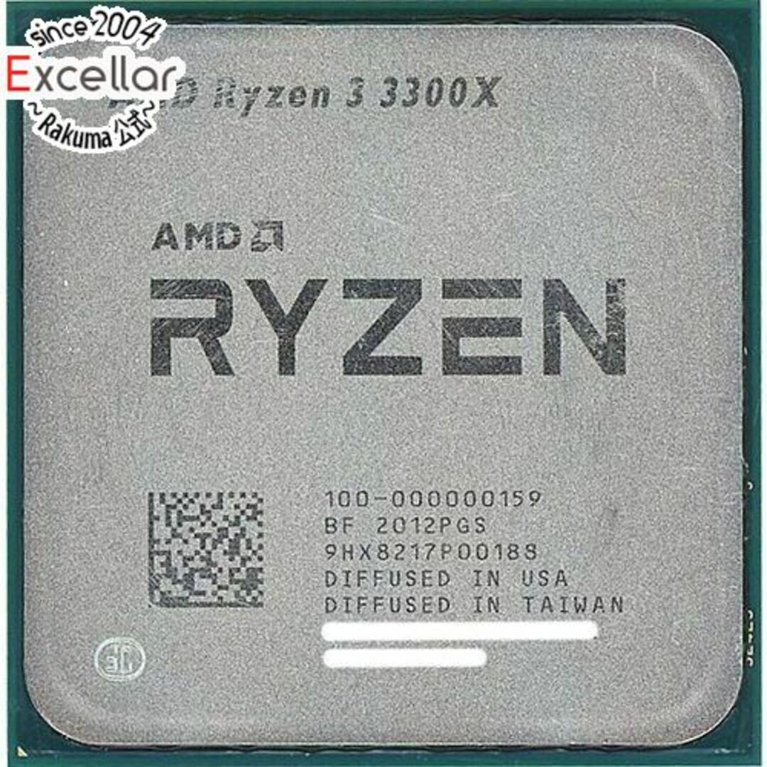 AMD(エーエムディー)のAMD Ryzen 3 3300X 100-100000159 3.8GHz SocketAM4 スマホ/家電/カメラのPC/タブレット(PCパーツ)の商品写真