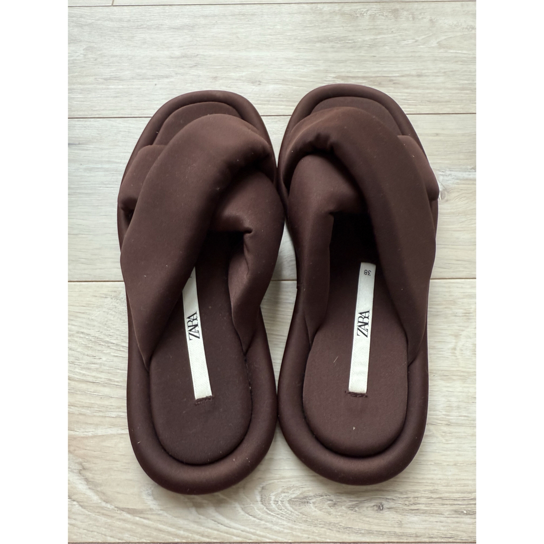 ZARA - ZARA レディース サンダル 38 JP 24.5cmの通販 by ZARA - ZARA レディース サンダル 38 JP 24.5cmの通販 by
