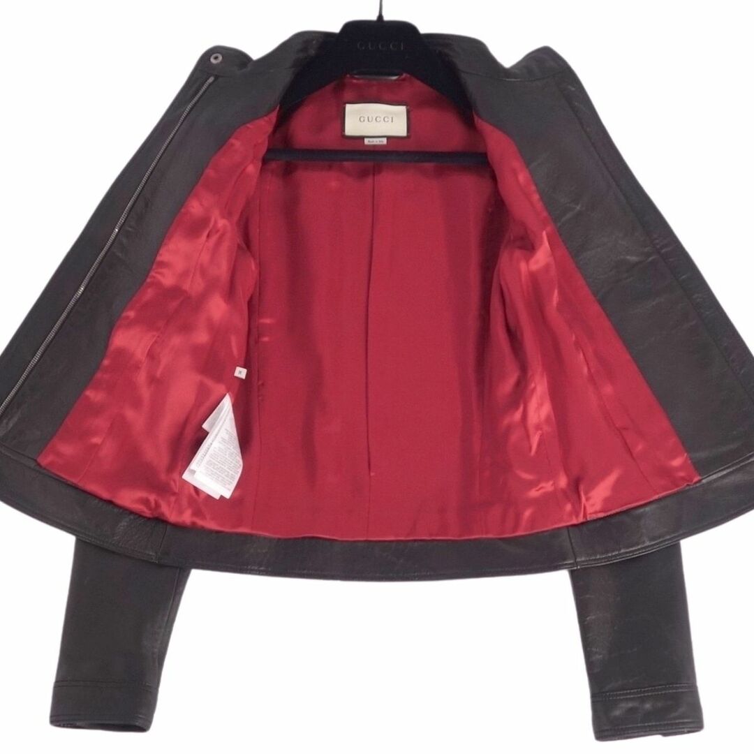 GUCCI - 極美品 グッチ GUCCI ジャケット レザージャケット GUCCI - 極美品 グッチ GUCCI ジャケット レザージャケット