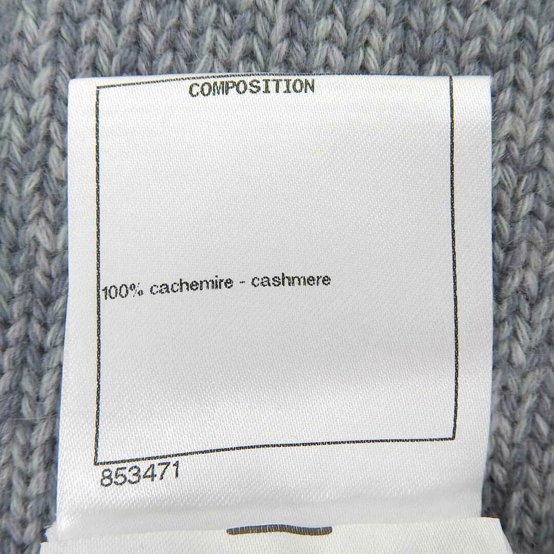 CHANEL - シャネル ココマーク ラインストーン カシミヤ ニット CHANEL - シャネル ココマーク ラインストーン カシミヤ ニット