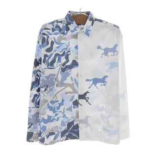 HERMES - HERMES(エルメス) 長袖シャツ サイズ38-15 メンズ - 白 HERMES - HERMES(エルメス) 長袖シャツ サイズ38-15 メンズ - 白