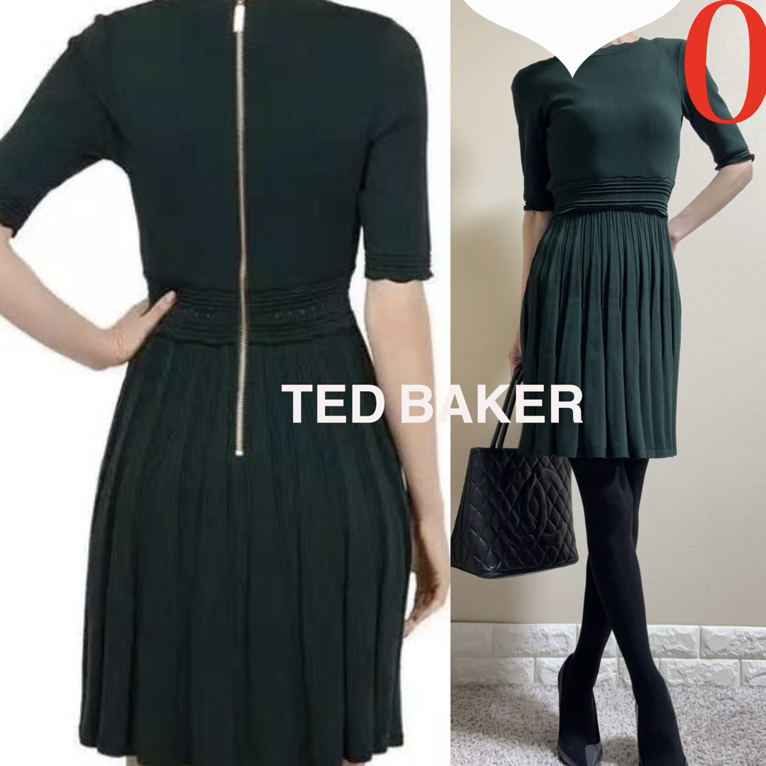 TED BAKER - 美品!TED BAKER テッドベイカー ニットワンピース TED BAKER - 美品!TED BAKER テッドベイカー ニットワンピース