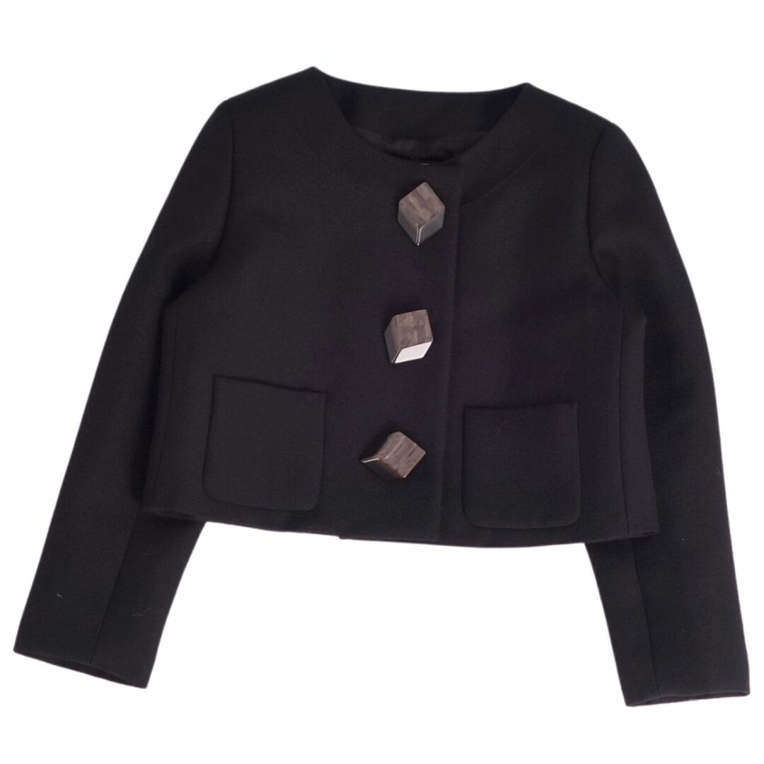 GUCCI - 極美品 グッチ GUCCI ジャケット ノーカラー ウール GUCCI - 極美品 グッチ GUCCI ジャケット ノーカラー ウール